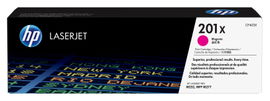 HP 201X - Alto rendimiento - magenta - original - LaserJet - cartucho de tóner (CF403X) - para Color LaserJet Pro M252dn, M252dw, M252n, MFP M277c6, MFP M277dw, MFP M277n