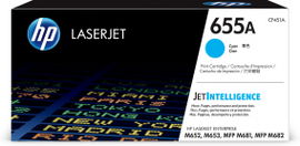 HP 655A - Cián - original - LaserJet - cartucho de tóner (CF451A) - para Color LaserJet Managed Flow MFP M681; LaserJet Enterprise Flow MFP M681, MFP M682