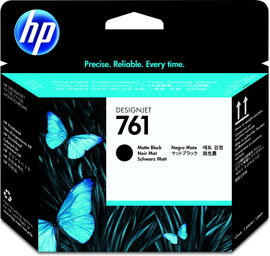 HP 761 - Negro mate - cabezal de impresión - para DesignJet T7100, T7200 Production Printer