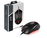 MSI Clutch GM08 - Ratón - diestro y zurdo - óptico - 6 botones - cableado - USB - negro