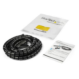StarTech.com Manga de 1,5m en Espiral para Gestión de Cableado con Diámetro de 25mm StarTech.com Manga de 1,5m en Espiral para Gestión de Cableado con Diámetro de 25mm