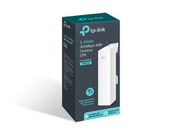 Punto de Acceso WI-Fi  N 300Mbps en 2.4GHz, 2 antenas integradas de 9dBi, MIMO 2X2.