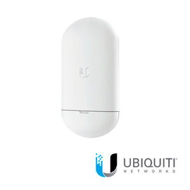 NanoStation airMAX Loco5AC CPE hasta 450 Mbps, 5 GHz (5150 - 5875 MHz), con antena integrada de 13 dBi, no incluye adaptador PoE