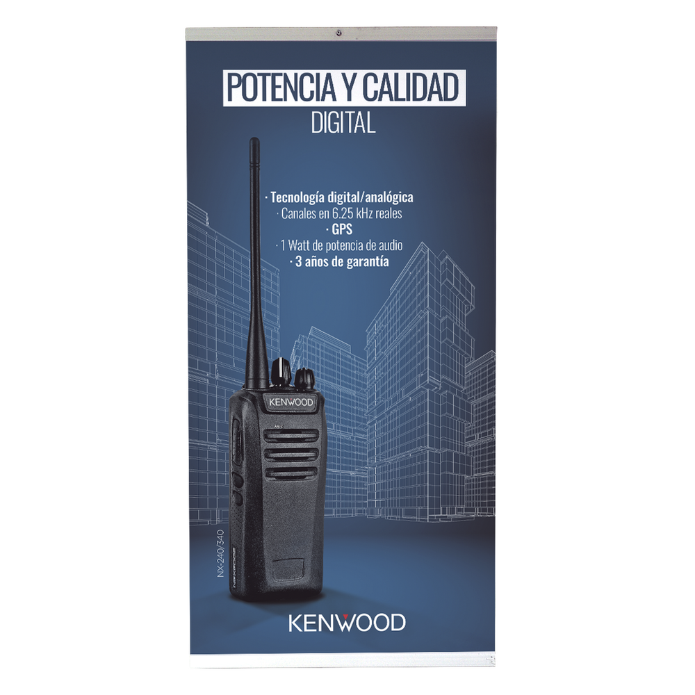 Póster Serie NX240 KENWOOD