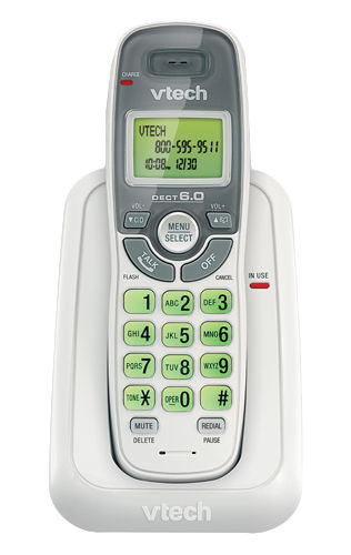 Vtech CS6114 - Cordless phone - DECT 6.0 - White