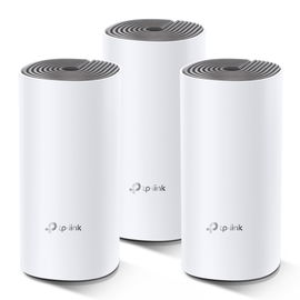 SISTEMA WI-FI MESH TP-LINK DECO E4(3-PACK) AC1200, DUAL BAND, HASTA 100 EQUIPOS, MU-MIMO, COMPATIBLE CON ALEXA SISTEMA WI-FI MESH TP-LINK DECO E4(3-PACK) AC1200, DUAL BAND, HASTA 100 EQUIPOS, MU-MIMO, COMPATIBLE CON ALEXA