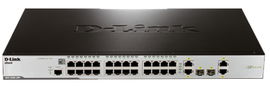 D-Link DES-3200-28 Gestionado L2 Energía sobre Ethernet (PoE) 1U