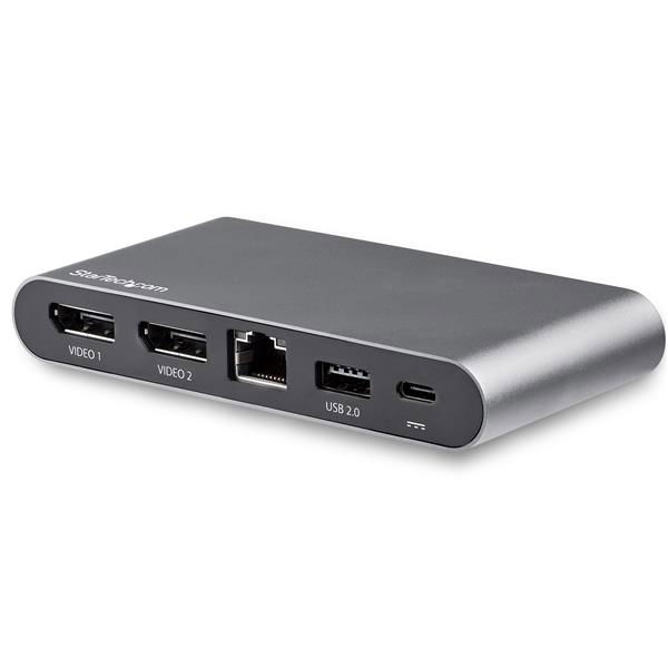 StarTech.com Docking Station USB C para 2 Monitores DisplayPort 4K - con Entrega de Potencia de 100W Passthrough - GbE - Hub Ladrón Concentrador de 2 Puertos USB-A - Dock USB Tipo C para Ordenador Portátil - con Cable de 1m StarTech.com Docking Station USB C para 2 Monitores DisplayPort 4K - con Entrega de Potencia de 100W Passthrough - GbE - Hub Ladrón Concentrador de 2 Puertos USB-A - Dock USB Tipo C para Ordenador Portátil - con Cable de 1m