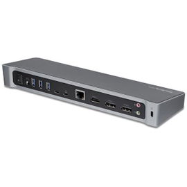 StarTech.com DK30CH2DEP base para portátil y replicador de puertos Alámbrico USB 3.2 Gen 1 (3.1 Gen 1) Type-C Negro, Plata StarTech.com DK30CH2DEP base para portátil y replicador de puertos Alámbrico USB 3.2 Gen 1 (3.1 Gen 1) Type-C Negro, Plata
