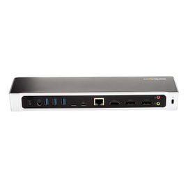 StarTech.com DK30CH2DEP base para portátil y replicador de puertos Alámbrico USB 3.2 Gen 1 (3.1 Gen 1) Type-C Negro, Plata StarTech.com DK30CH2DEP base para portátil y replicador de puertos Alámbrico USB 3.2 Gen 1 (3.1 Gen 1) Type-C Negro, Plata