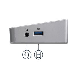 StarTech.com DK30CH2DPPD base para portátil y replicador de puertos Alámbrico USB 3.2 Gen 1 (3.1 Gen 1) Type-C Negro, Plata StarTech.com DK30CH2DPPD base para portátil y replicador de puertos Alámbrico USB 3.2 Gen 1 (3.1 Gen 1) Type-C Negro, Plata