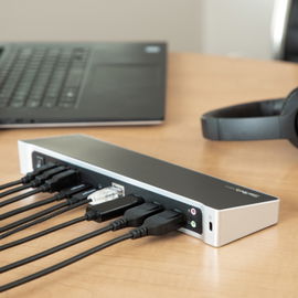StarTech.com DK30CH2DPPD base para portátil y replicador de puertos Alámbrico USB 3.2 Gen 1 (3.1 Gen 1) Type-C Negro, Plata StarTech.com DK30CH2DPPD base para portátil y replicador de puertos Alámbrico USB 3.2 Gen 1 (3.1 Gen 1) Type-C Negro, Plata