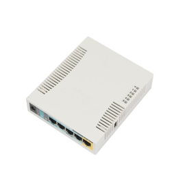 MikroTik RouterBOARD RB951UI-2HND - Punto de acceso inalámbrico - 100Mb LAN - Wi-Fi - 2.4 GHz MikroTik RouterBOARD RB951UI-2HND - Punto de acceso inalámbrico - 100Mb LAN - Wi-Fi - 2.4 GHz