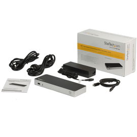 StarTech.com DK30CHDDPPD base para portátil y replicador de puertos Alámbrico USB 3.2 Gen 1 (3.1 Gen 1) Type-C Negro, Plata StarTech.com DK30CHDDPPD base para portátil y replicador de puertos Alámbrico USB 3.2 Gen 1 (3.1 Gen 1) Type-C Negro, Plata