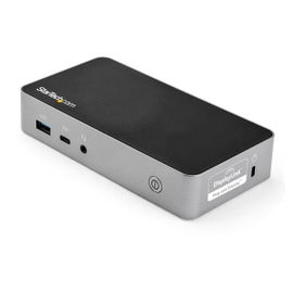 StarTech.com DK30CHHPD base para portátil y replicador de puertos Alámbrico USB 3.2 Gen 1 (3.1 Gen 1) Type-C Negro, Plata