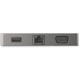 StarTech.com Adaptador USB-C Multipuertos HDMI y VGA - PD 95W - Mac Win Chrome - 4K - USB-A - GbE - Portátil - Docking Station USB Tipo C StarTech.com Adaptador USB-C Multipuertos HDMI y VGA - PD 95W - Mac Win Chrome - 4K - USB-A - GbE - Portátil - Docking Station USB Tipo C