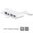 StarTech.com Adaptador Multipuertos USB-C para Ordenadores Portátiles - HDMI o VGA 4K - USB 3.0 - Blanco y Plateado