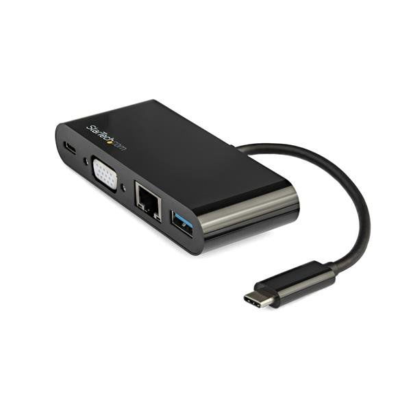 StarTech.com Docking Station USB-C para Portátiles - Mini Replicador de Puertos para Monitor VGA 1080p - Entrega de Alimentación de 60W Passthrough - USB 3.1 Gen 1 Tipo-A 5Gbps, Gigabit Ethernet - Adaptador Multipuertos USB Tipo C StarTech.com Docking Station USB-C para Portátiles - Mini Replicador de Puertos para Monitor VGA 1080p - Entrega de Alimentación de 60W Passthrough - USB 3.1 Gen 1 Tipo-A 5Gbps, Gigabit Ethernet - Adaptador Multipuertos USB Tipo C