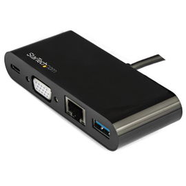 StarTech.com Docking Station USB-C para Portátiles - Mini Replicador de Puertos para Monitor VGA 1080p - Entrega de Alimentación de 60W Passthrough - USB 3.1 Gen 1 Tipo-A 5Gbps, Gigabit Ethernet - Adaptador Multipuertos USB Tipo C StarTech.com Docking Station USB-C para Portátiles - Mini Replicador de Puertos para Monitor VGA 1080p - Entrega de Alimentación de 60W Passthrough - USB 3.1 Gen 1 Tipo-A 5Gbps, Gigabit Ethernet - Adaptador Multipuertos USB Tipo C
