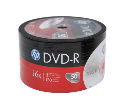 DVD-R HP 16x 4.7GB P-50 RED DM00070B