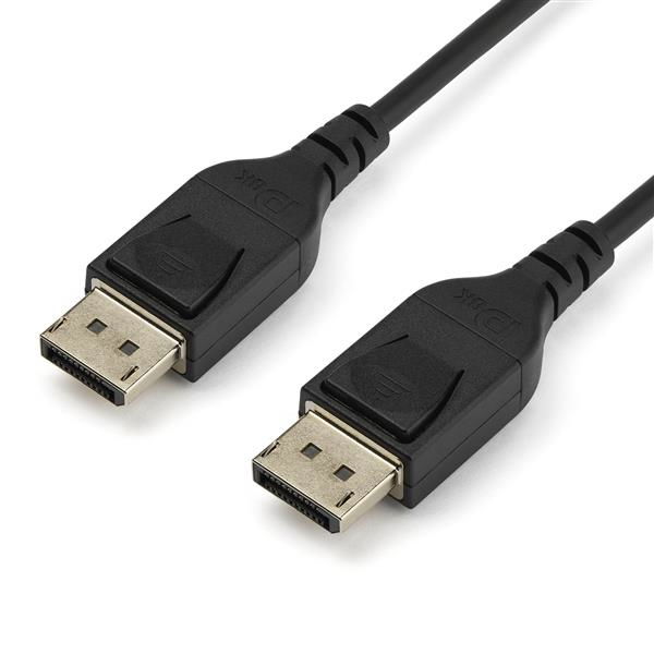 StarTech.com Cable de 2m DisplayPort 1.4 - Certificado VESA StarTech.com Cable de 2m DisplayPort 1.4 - Certificado VESA
