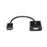 StarTech.com Adaptador DisplayPort a VGA de Pantalla - 1080p 1920x1200 - Conversor Activo de Vídeo HD DP a VGA - (DP2VGA3) - Adaptador de pantalla - DisplayPort (M) a HD-15 (VGA) (H) - 10 cm - activo - negro - para P/N: DK31C3HDPD, DK31C3HDPDUE, DKM3