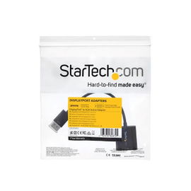 StarTech.com Adaptador DisplayPort a VGA de Pantalla - 1080p 1920x1200 - Conversor Activo de Vídeo HD DP a VGA - (DP2VGA3) - Adaptador de pantalla - DisplayPort (M) a HD-15 (VGA) (H) - 10 cm - activo - negro - para P/N: DK31C3HDPD, DK31C3HDPDUE, DKM3 StarTech.com Adaptador DisplayPort a VGA de Pantalla - 1080p 1920x1200 - Conversor Activo de Vídeo HD DP a VGA - (DP2VGA3) - Adaptador de pantalla - DisplayPort (M) a HD-15 (VGA) (H) - 10 cm - activo - negro - para P/N: DK31C3HDPD, DK31C3HDPDUE, DKM3