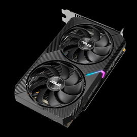 ASUS DUAL-RTX2070-O8G-MINI - OC Edition - tarjeta gráfica - GF RTX 2070 - 8 GB GDDR6 - PCIe 3.0 x16 - DVI, HDMI, DisplayPort