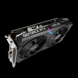 ASUS DUAL-RTX2070-O8G-MINI - OC Edition - tarjeta gráfica - GF RTX 2070 - 8 GB GDDR6 - PCIe 3.0 x16 - DVI, HDMI, DisplayPort