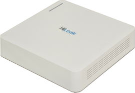 HiLook CCTV - DVR 4CH - DVR-104G-F1 1080P lite Pentahibrido - 4CH Turbo HD + 1CH IP 960P - H.264+/H.264 - Storage, Hasta 1 HDD 6TB Sata 3,5 - Audio in/out 1CH RCA - Video Output: HDMI/VGA - PTZ control via Omnicast - Conexiones remotas: 32 - Soporta: