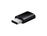 Samsung EE-GN930BBEGWW cambiador de género para cable USB C Micro USB Negro