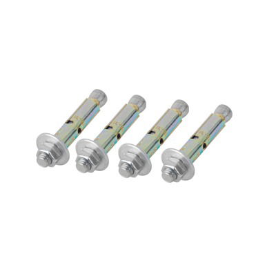 Kit de 4 Piezas de Taquete Tipo Barrenancla con Tornillo de 3/8 Kit de 4 Piezas de Taquete Tipo Barrenancla con Tornillo de 3/8