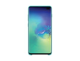 Samsung Silicone Cover EF-PG975 - Carcasa trasera para teléfono móvil - silicona - verde - para Galaxy S10+, S10+ (Unlocked)