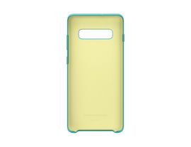 Samsung Silicone Cover EF-PG975 - Carcasa trasera para teléfono móvil - silicona - verde - para Galaxy S10+, S10+ (Unlocked)