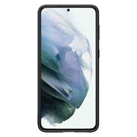 Samsung Silicone Cover EF-PG996 - Carcasa trasera para teléfono móvil - silicona - negro - para Galaxy S21+ 5G