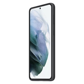 Samsung Silicone Cover EF-PG996 - Carcasa trasera para teléfono móvil - silicona - negro - para Galaxy S21+ 5G