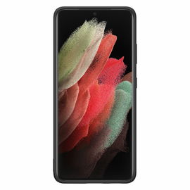 Samsung Silicone Cover EF-PG998 - Carcasa trasera para teléfono móvil - silicona - negro - para Galaxy S21 Ultra 5G Samsung Silicone Cover EF-PG998 - Carcasa trasera para teléfono móvil - silicona - negro - para Galaxy S21 Ultra 5G