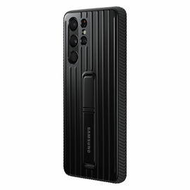 Samsung Protective Standing Cover EF-RG998 - Carcasa trasera para teléfono móvil - negro - para Galaxy S21 Ultra 5G