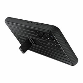 Samsung Protective Standing Cover EF-RG998 - Carcasa trasera para teléfono móvil - negro - para Galaxy S21 Ultra 5G
