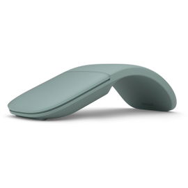 Microsoft Arc Mouse - Ratón - óptico - 2 botones - inalámbrico - Bluetooth 4.1 LE - verde salvia