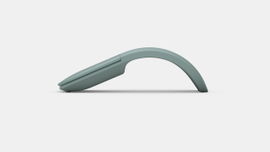 Microsoft Arc Mouse - Ratón - óptico - 2 botones - inalámbrico - Bluetooth 4.1 LE - verde salvia