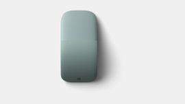 Microsoft Arc Mouse - Ratón - óptico - 2 botones - inalámbrico - Bluetooth 4.1 LE - verde salvia