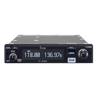Air-Band Mobile on Range of Frequency  Tx/Rx 118.000-136.975MHz with 20 Channels Regular. 25 kHz and 8.33 kHz Channel Spacing