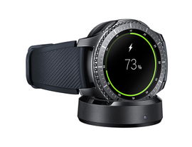 Samsung EP-YO760 - Base de carga para reloj inteligente - 700 mA - negro - para Samsung Gear S3 Classic, Gear S3 Frontier Samsung EP-YO760 - Base de carga para reloj inteligente - 700 mA - negro - para Samsung Gear S3 Classic, Gear S3 Frontier