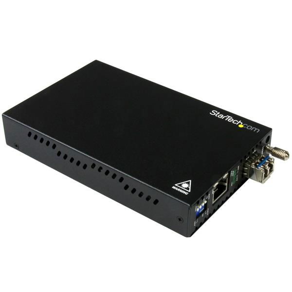 StarTech.com Conversor de Medios de Ethernet Gigabit de Cobre a Fibra - Monomodo LC - 10km StarTech.com Conversor de Medios de Ethernet Gigabit de Cobre a Fibra - Monomodo LC - 10km