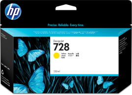 HP 728 - 130 ml - amarillo - original - DesignJet - cartucho de tinta - para DesignJet T730, T830