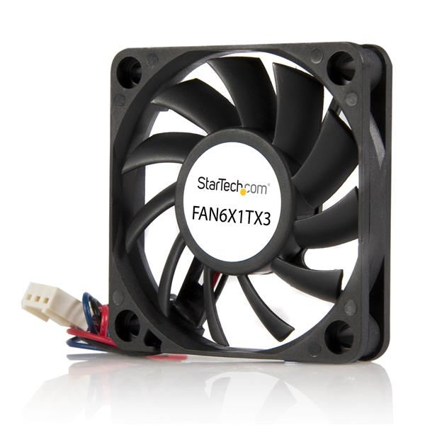 StarTech.com Ventilador Fan para Chasis Caja de Ordenador PC Torre - 60x10mm - Conector TX3 StarTech.com Ventilador Fan para Chasis Caja de Ordenador PC Torre - 60x10mm - Conector TX3