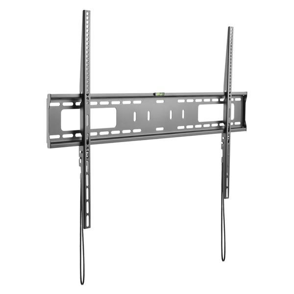 StarTech.com Soporte de Pared para TV de Pantalla Plana - Fijo - Compatible con TVs Curvos - Abrazadera - para TV - plástico, acero - negro - tamaño de pantalla: 60 StarTech.com Soporte de Pared para TV de Pantalla Plana - Fijo - Compatible con TVs Curvos - Abrazadera - para TV - plástico, acero - negro - tamaño de pantalla: 60