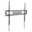 StarTech.com Soporte de Pared para TV de Pantalla Plana - Fijo - Compatible con TVs Curvos - Abrazadera - para TV - plástico, acero - negro - tamaño de pantalla: 60