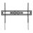 StarTech.com Soporte de Pared para TV de Pantalla Plana - Fijo - Compatible con TVs Curvos - Abrazadera - para TV - plástico, acero - negro - tamaño de pantalla: 60